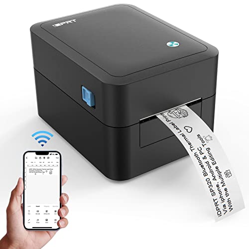 IDPRT Bluetooth Label Printer newest - 2022 Ultra Fast Thermal Label Printer, Wireless