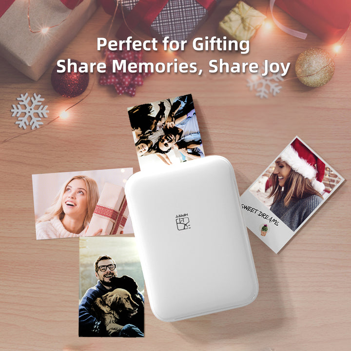 HPRT MT53 2X3'' Mini Photo Printer, Bluetooth Portable Photo