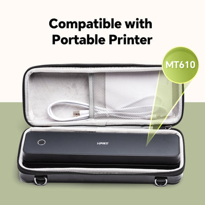 HPRT Portable Printer Carrying Case,Compatible MT610 Printer