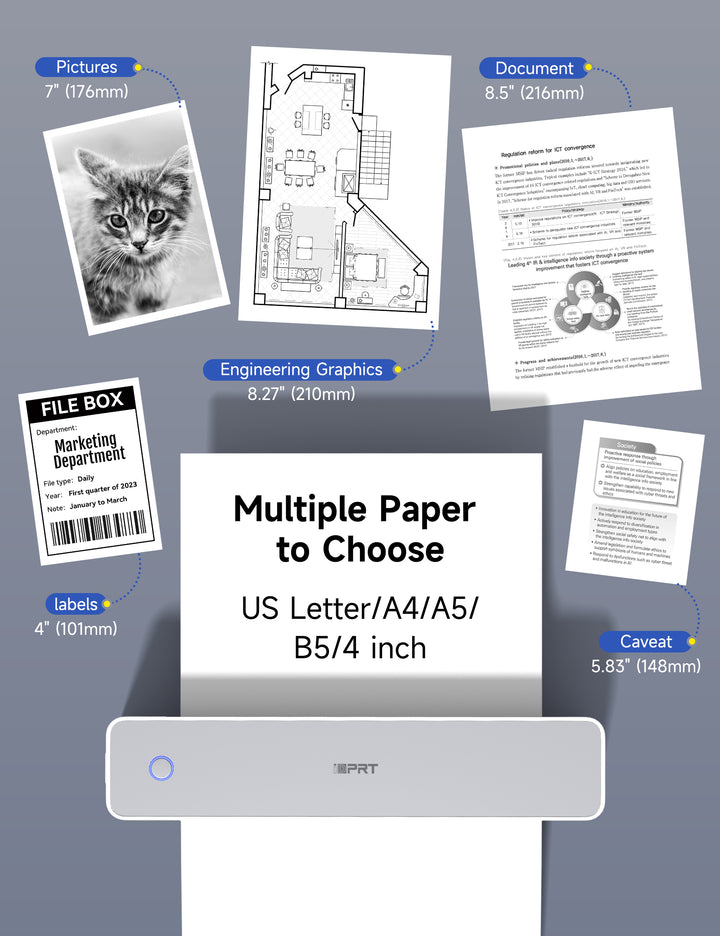 Portable-Printer Wireless MT610 for iDPRT – hprt.shop