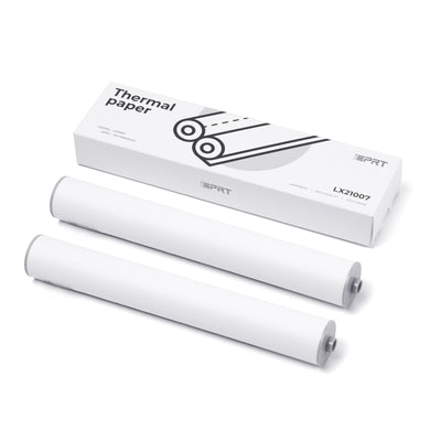 iDPRT 4.3'' Thermal Paper 2 Rolls - 4.3 x 11.7 Inch Thermal Pape Compatible with MT890/HPRT MT810/M08F/ITP01/ITP04, BPA Free&Support Contract, Picture, Etc - 110mm