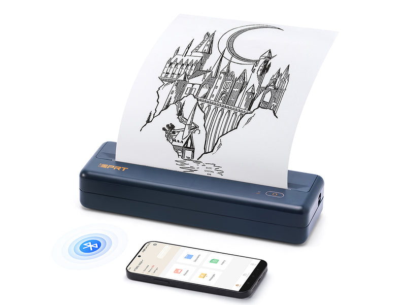 Portable Wireless Printer - with Thermal A4 Paper iDPRT MT890 – hprt.shop