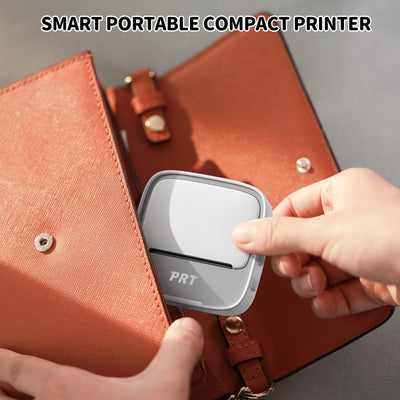 PRT S1 Inkless Mini Printer with 1 Roll Sticker Paper