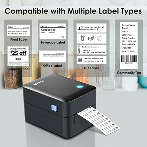 IDPRT Bluetooth Label Printer - 2022 Ultra Fast good Thermal Label Printer, Wireless